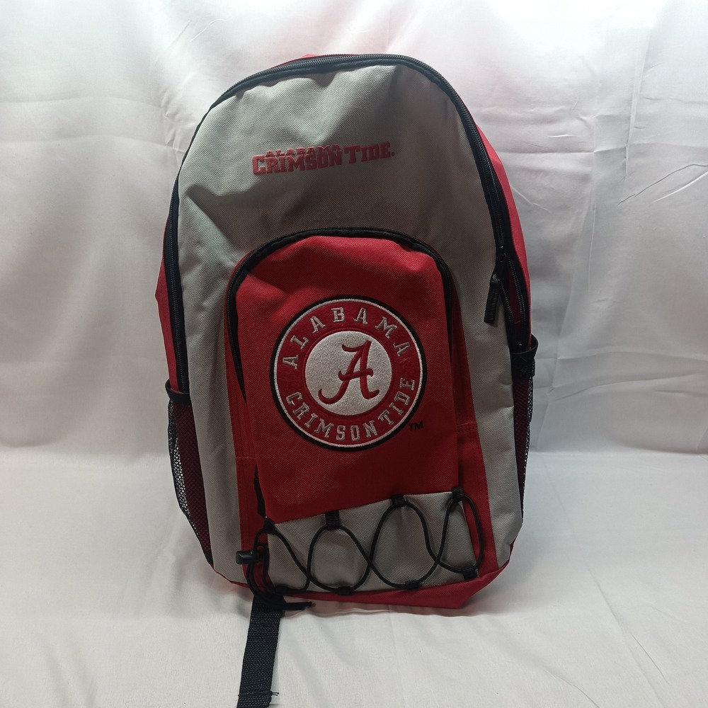 Alabama Crimson Tide Backpack Concept One Red Grey Collegiate NCAA Bag School